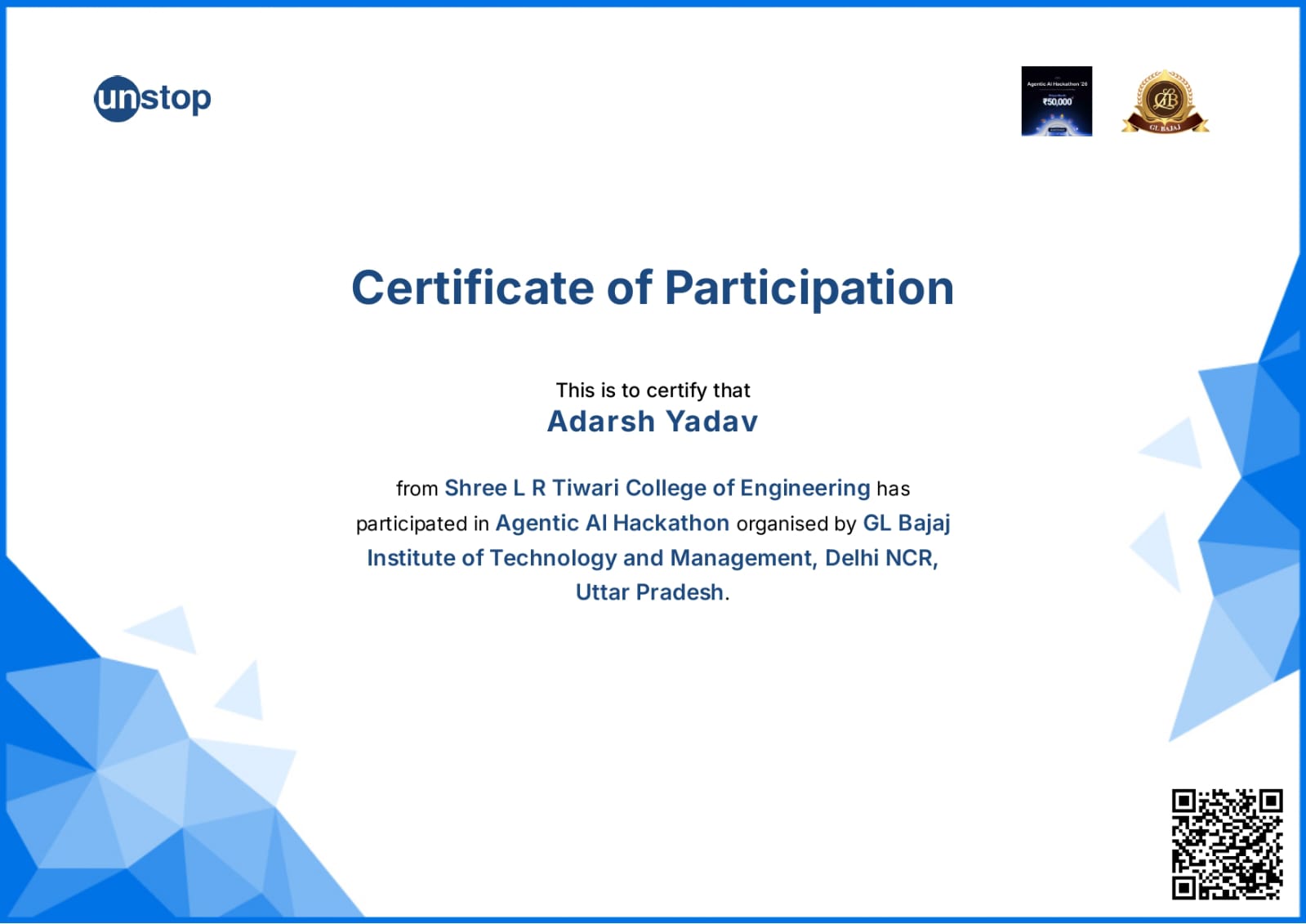Adarsh Yadav | Full Stack Developer